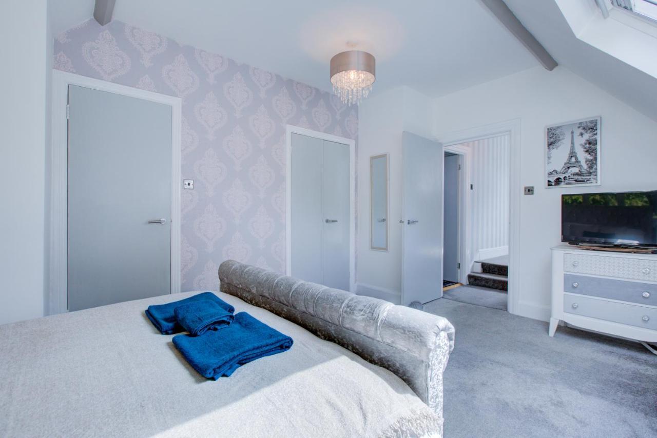 Luxury 3 Bedroom Apartment Close To Beach, Bournemouth & Meyrick Park Exterior foto