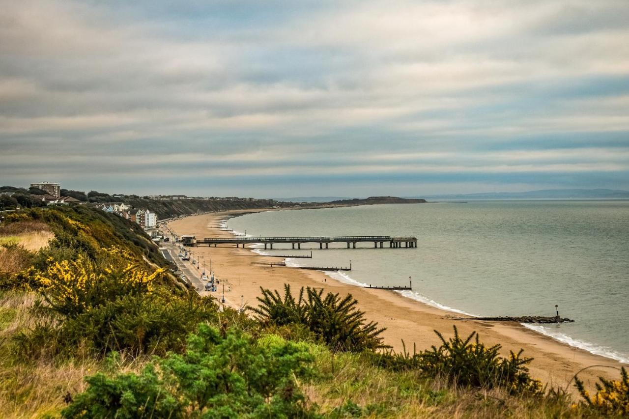 Luxury 3 Bedroom Apartment Close To Beach, Bournemouth & Meyrick Park Exterior foto